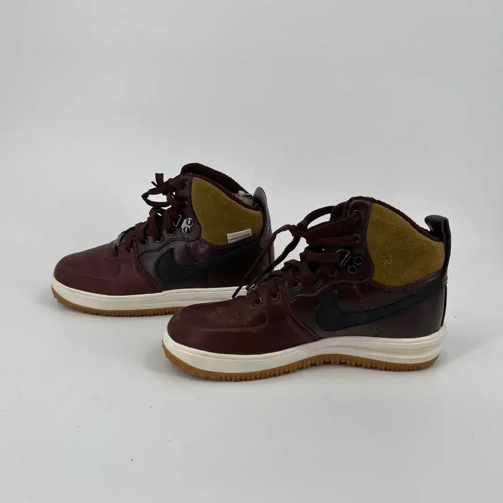 Nike Purple Synthetic Lace-Up Sneakers | Men’s Size 5